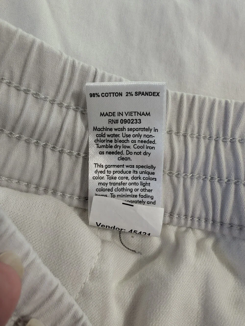 PacSun Men's Light Beige Utility Cargo Pants Size M